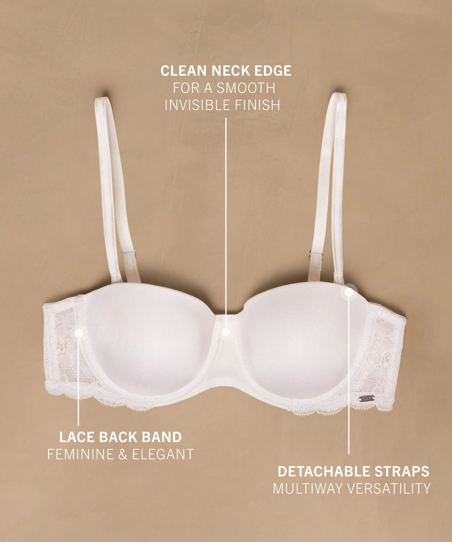 Angie Padded Underwired Strapless Bra 9 Angie Padded Underwired Strapless Bra - Image 7