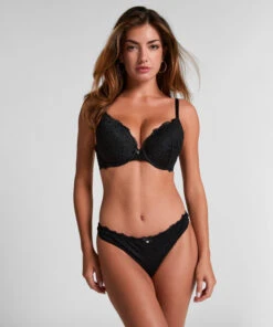 Marine Padded Underwired Push-Up Bra 10 Marine Padded Underwired Push-Up Bra -Hunkemoller Shop 202512 3