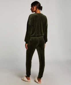 Tall Velours Jogging Bottoms 9 Tall Velours Jogging Bottoms -Hunkemoller Shop 203254 4