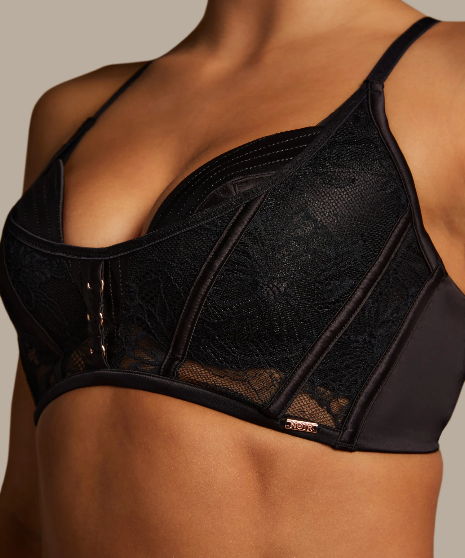 Allura Padded Underwired Longline Bra 4 Allura Padded Underwired Longline Bra - Image 2