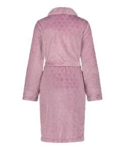 Short Fleece Ribbed Bathrobe 13 Short Fleece Ribbed Bathrobe -Hunkemoller Shop 205054 6