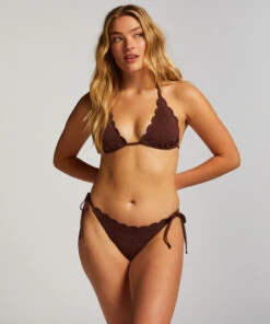 Scallop Lurex Triangle Bikini Top -Hunkemoller Shop 206426 3