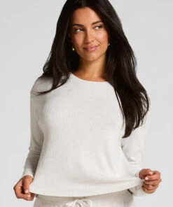 Long-Sleeved Pyjama Top