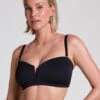 Neoprene Bandeau Bikini Top -Hunkemoller Shop 301721 1