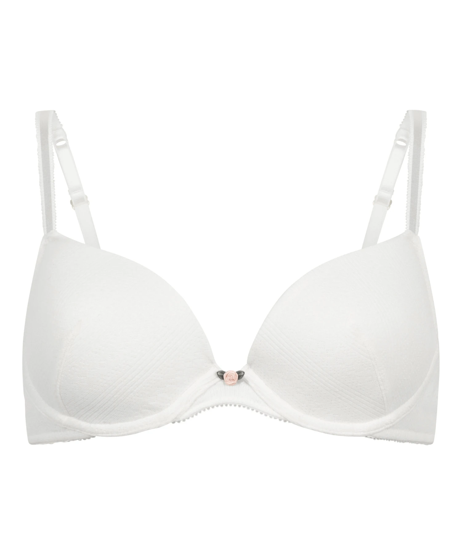 Pointelle Padded Underwired Bra 7 Pointelle Padded Underwired Bra - Image 5