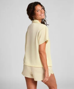 Satin Short-Sleeved Jacket -Hunkemoller Shop 302074 4