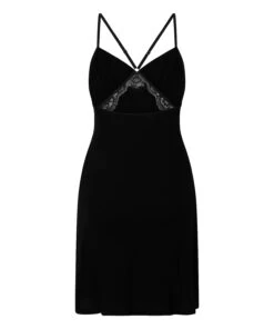 Jersey Lace Back Slipdress 11 Jersey Lace Back Slipdress -Hunkemoller Shop 302116 6