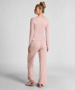 Pointelle Pyjama Pants 11 Pointelle Pyjama Pants -Hunkemoller Shop 302656 4