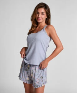 Jersey Ruffled Shorts