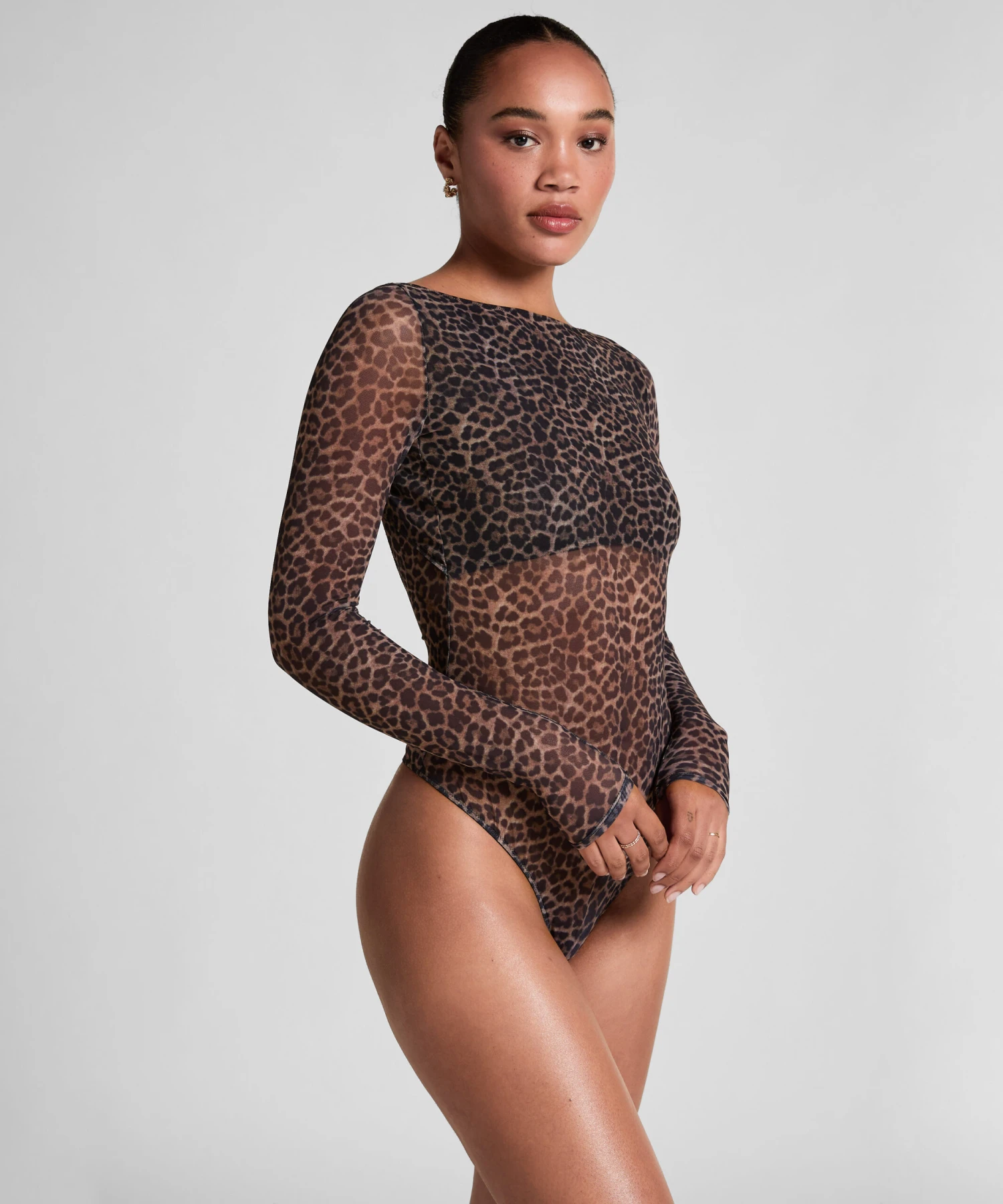 Tara Leopard Long Sleeved Body 3 Tara Leopard Long Sleeved Body