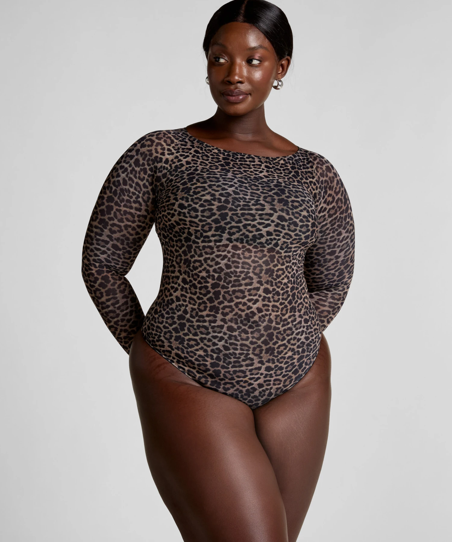 Tara Leopard Long Sleeved Body 7 Tara Leopard Long Sleeved Body - Image 5