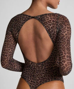 Tara Leopard Long Sleeved Body 13 Tara Leopard Long Sleeved Body -Hunkemoller Shop 303156 3