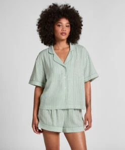 Jacket Short Sleeves Woven -Hunkemoller Shop 303745 3